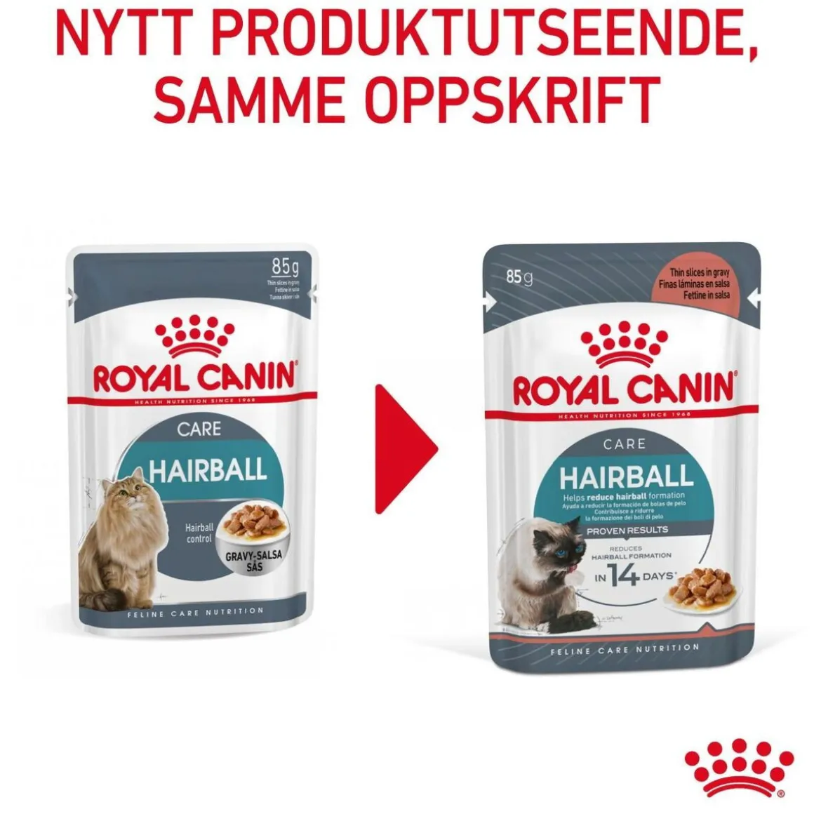 Royal Canin Hairball Care Gravy 85g, 48-pack