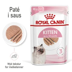 Royal Canin Kitten Loaf 85g, 48-pack