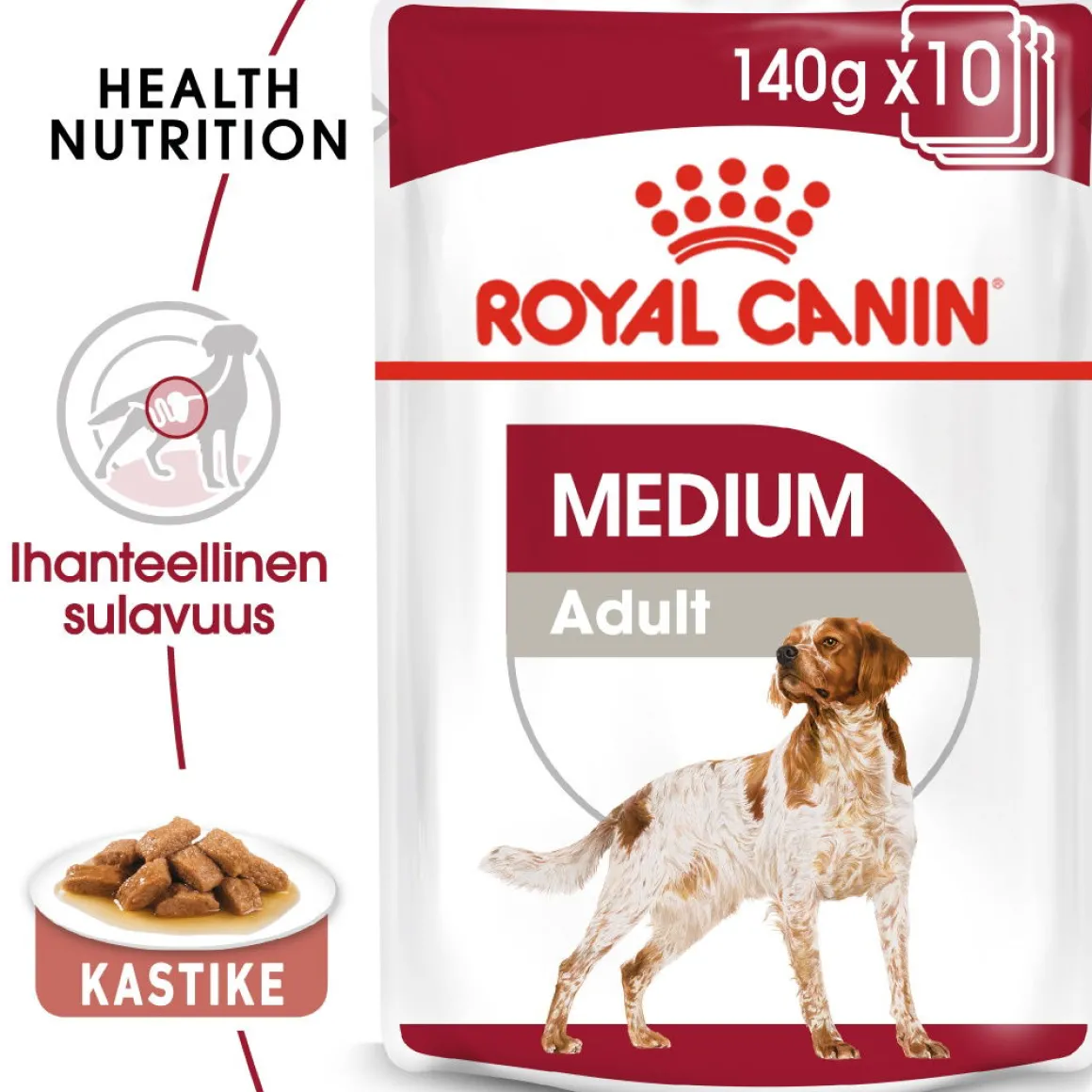 Royal Canin Medium Adult Wet 10x140g