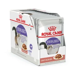 Royal Canin Sterilised Gravy 85g, 48-pack