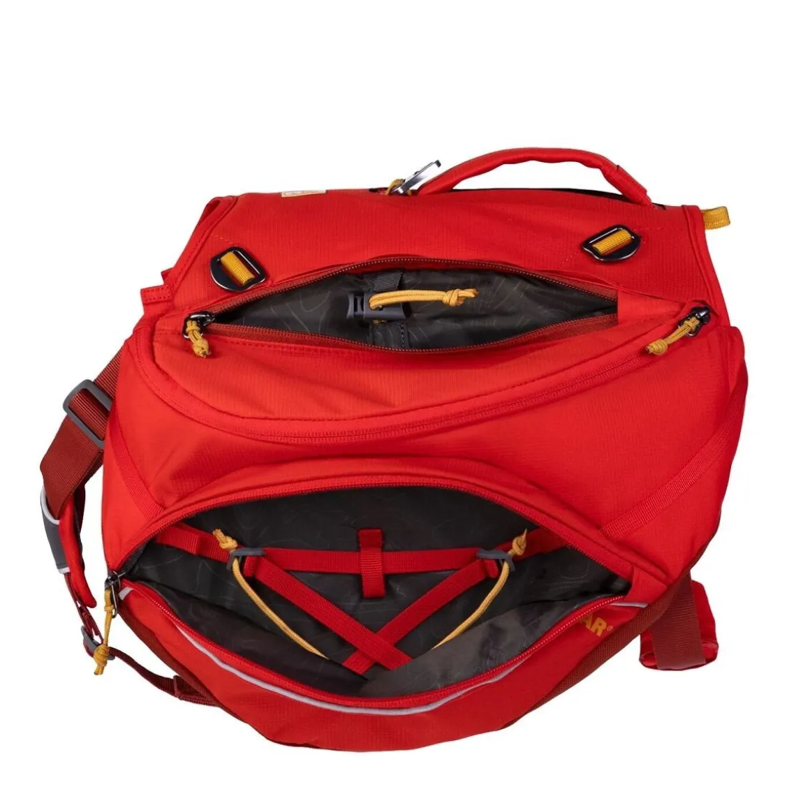 Ruffwear koiran reppu Palisades Pack, punainen