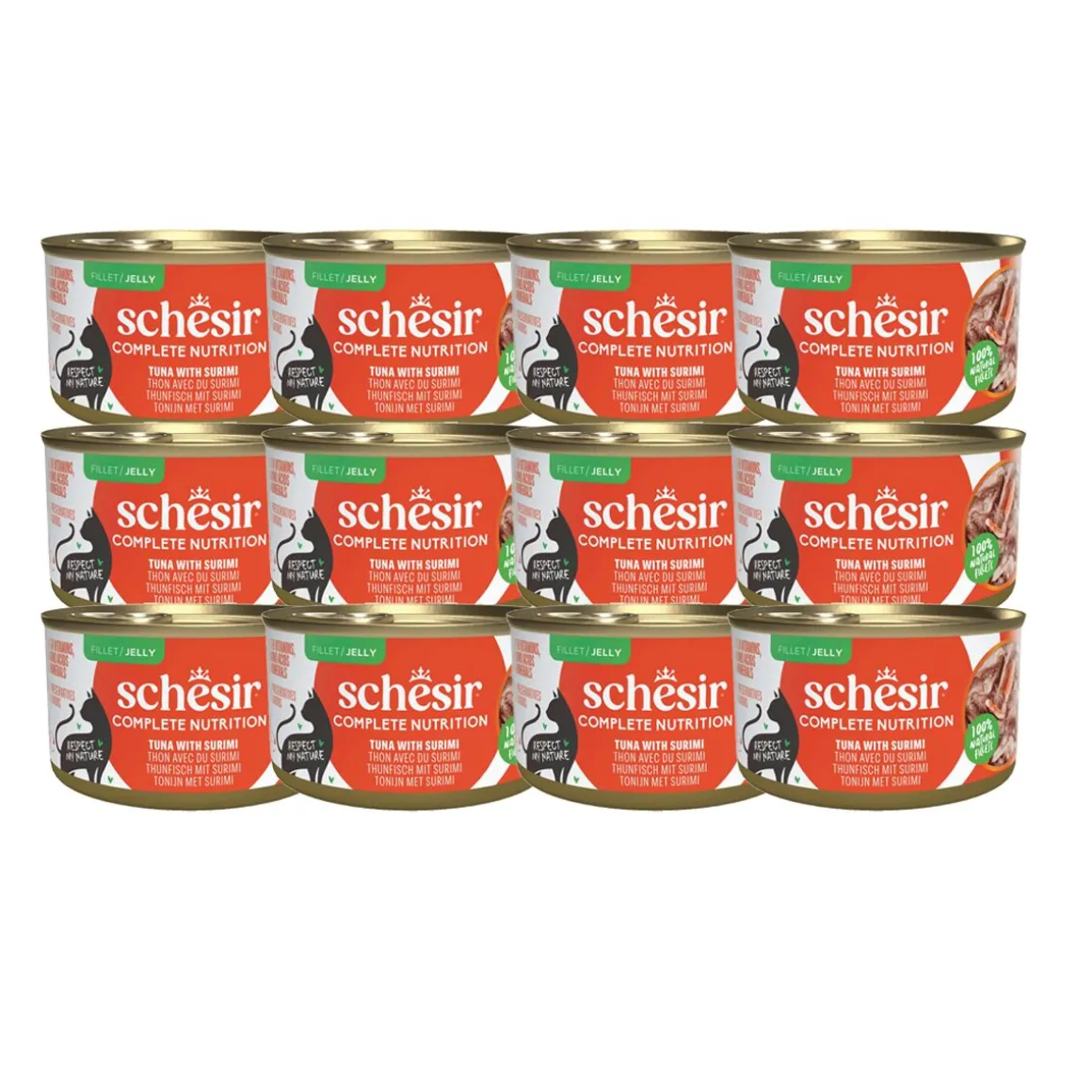 Schesir Tonnikala & Surimi, 85 g