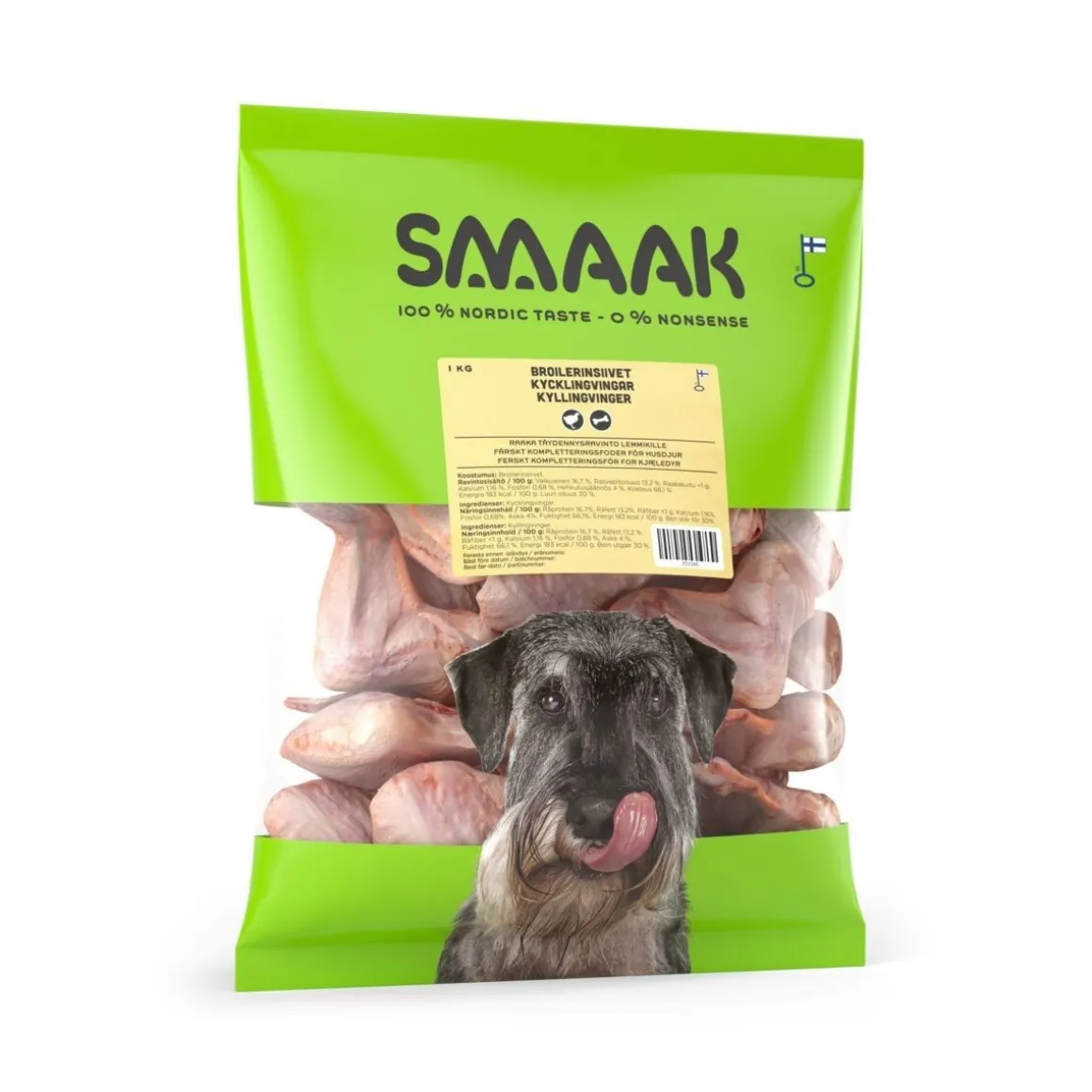SMAAK broilerinsiivet 1kg