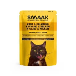 SMAAK kana & kalkkuna kissalle 100g
