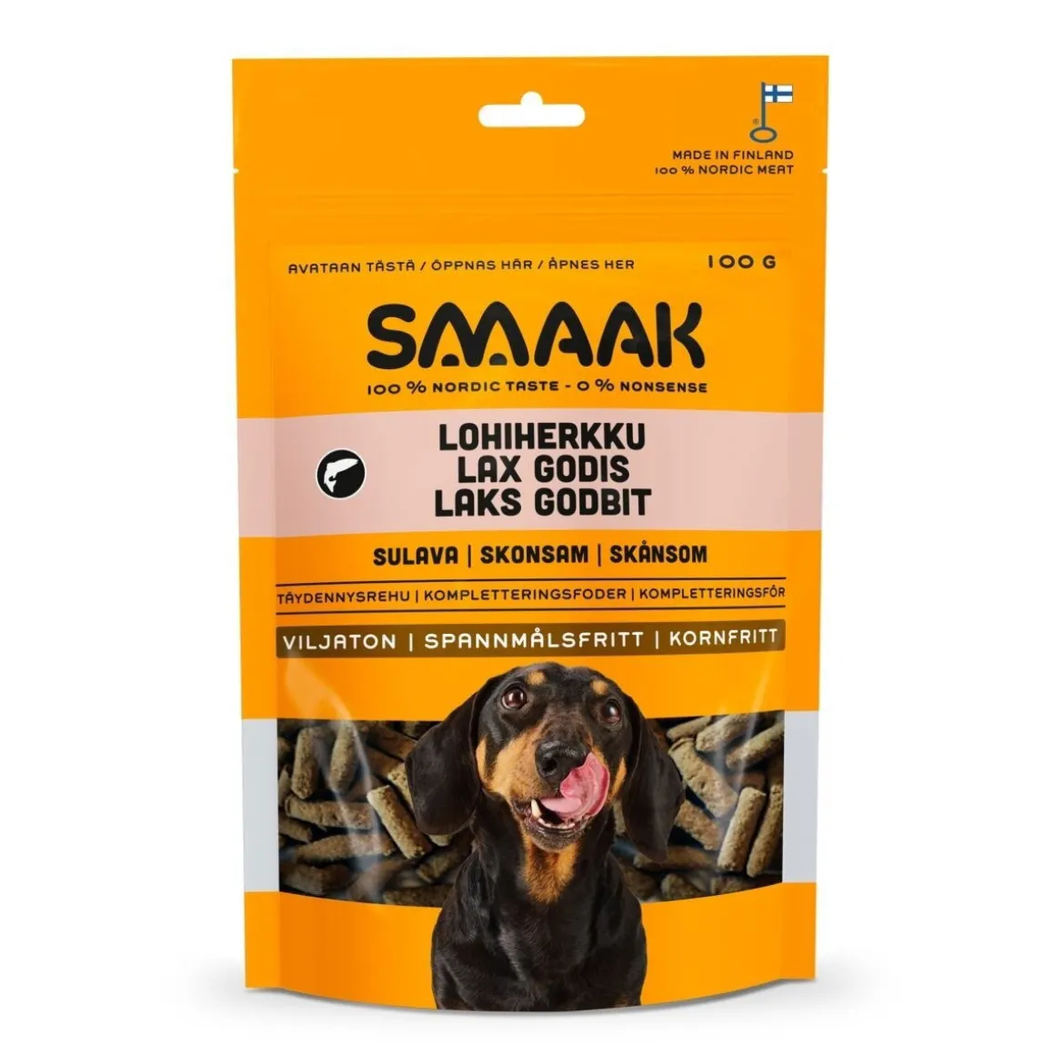 SMAAK Sulava lohiherkku koiralle 100g