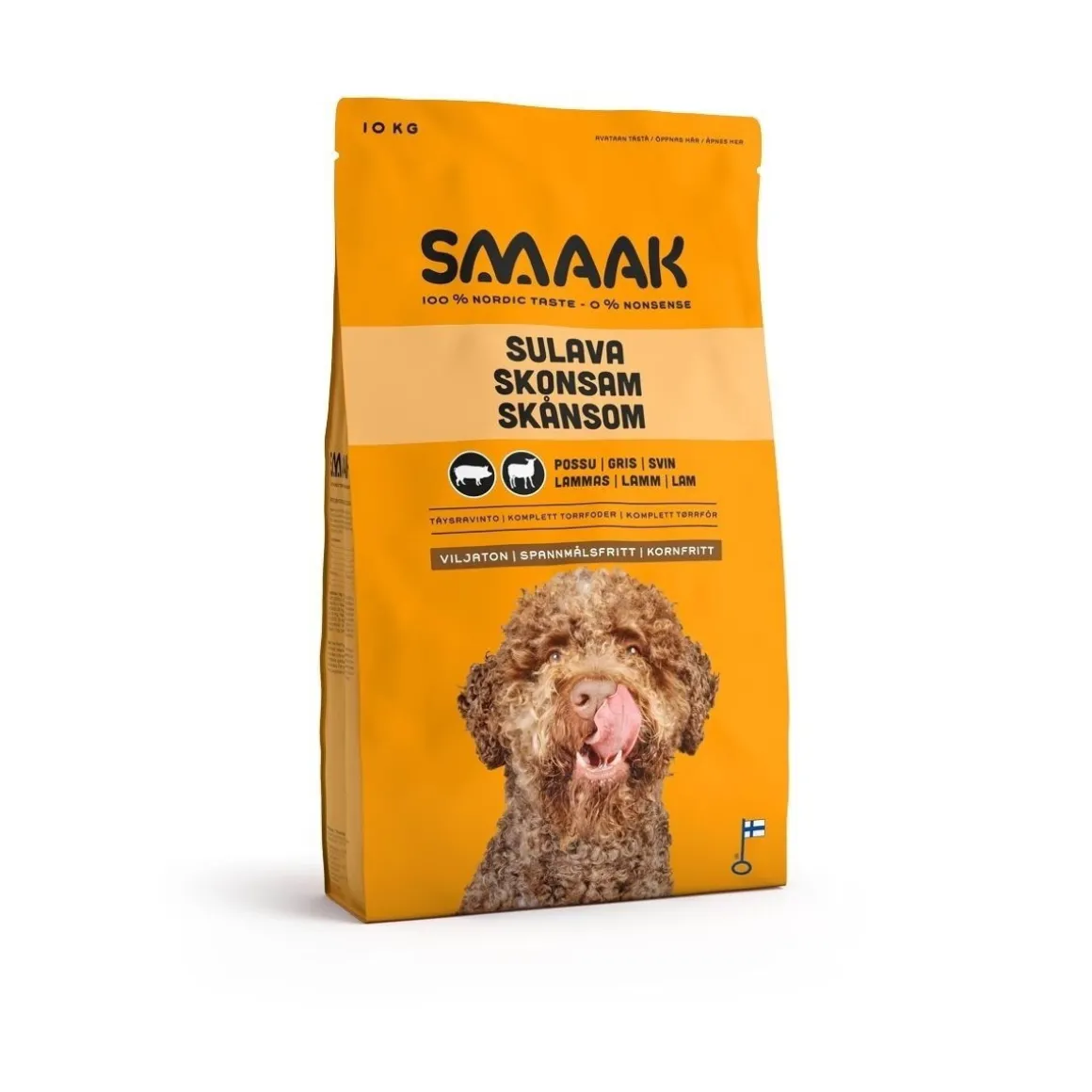 SMAAK viljaton possu-lammas aikuiselle koiralle
